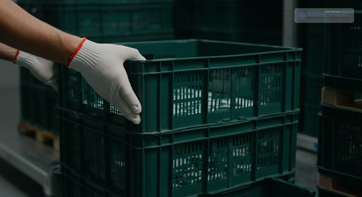 Gıdaya Uygun Plastik Palet